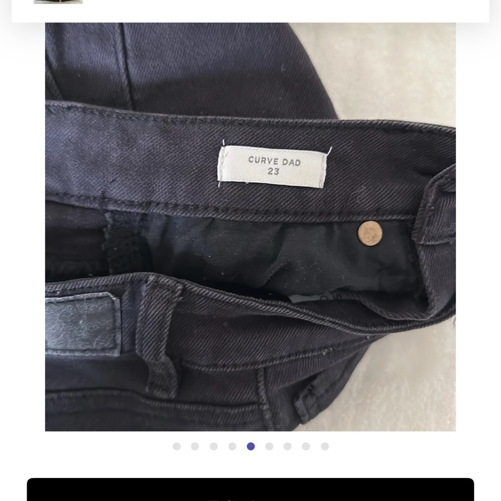 Pacsun Black Denim Jeans - Picture 4 of 9